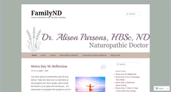 Desktop Screenshot of familynd.org