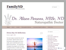Tablet Screenshot of familynd.org